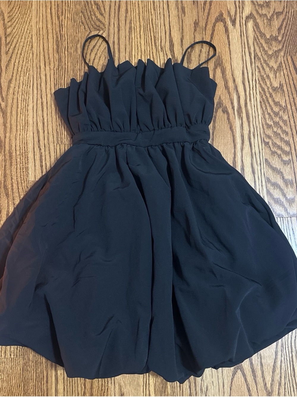 Black Spaghetti-Strap Dress - Classic Party Dress